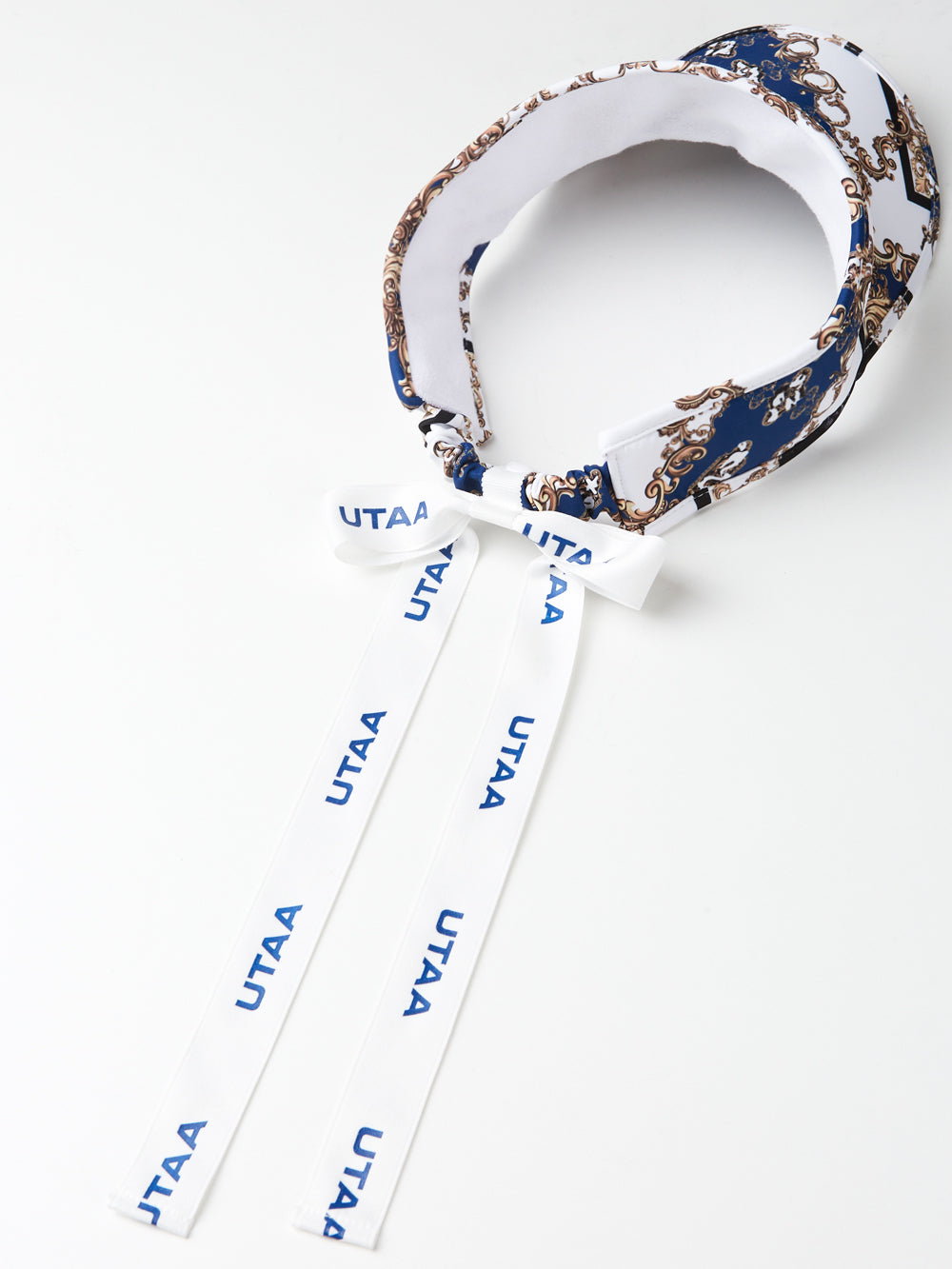 UTAA APEXチェーンバロックリボンサンバイザー ブルー : Women's