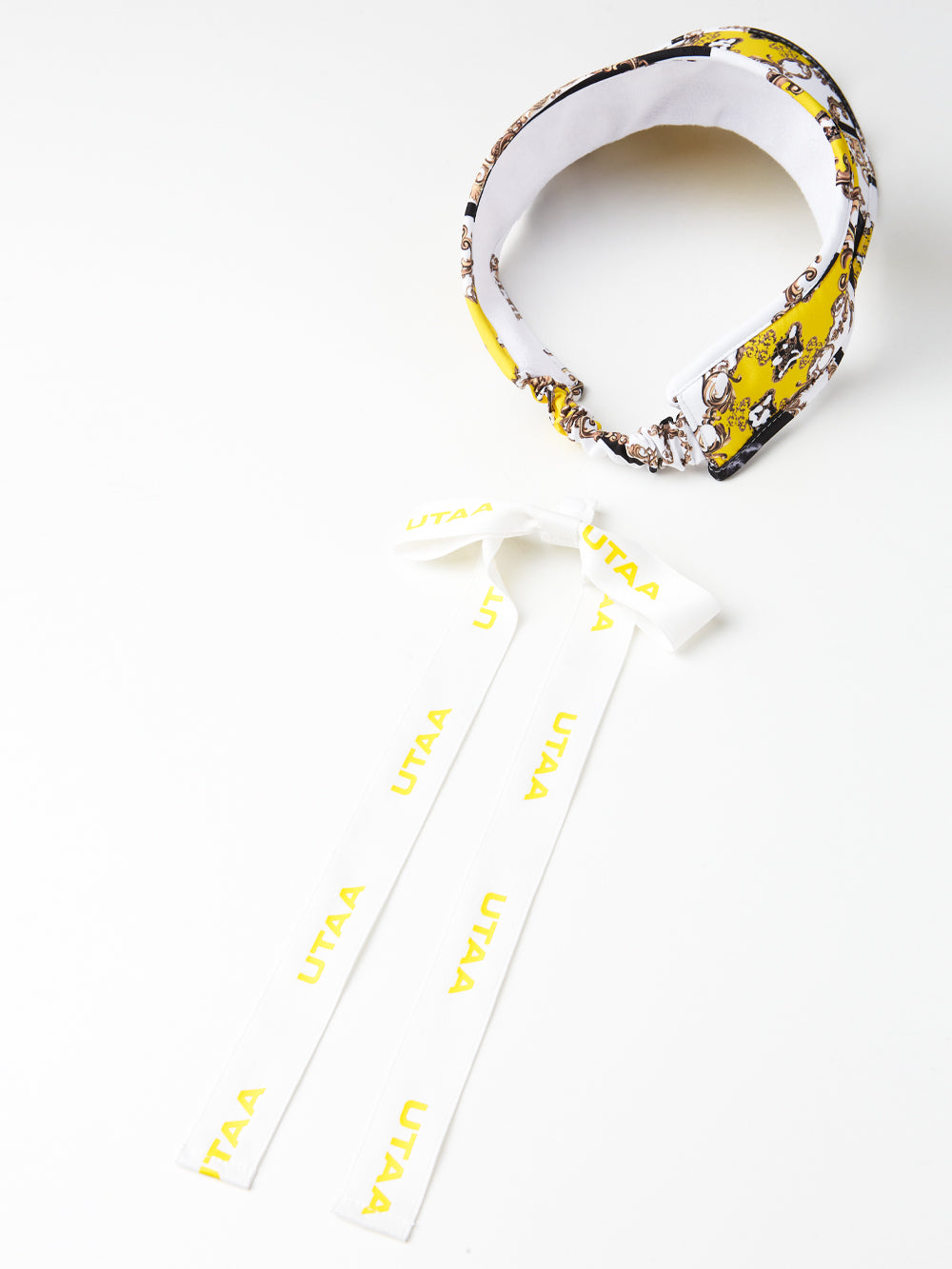 UTAA APEXチェーンバロックリボンサンバイザー イエロー : Women's