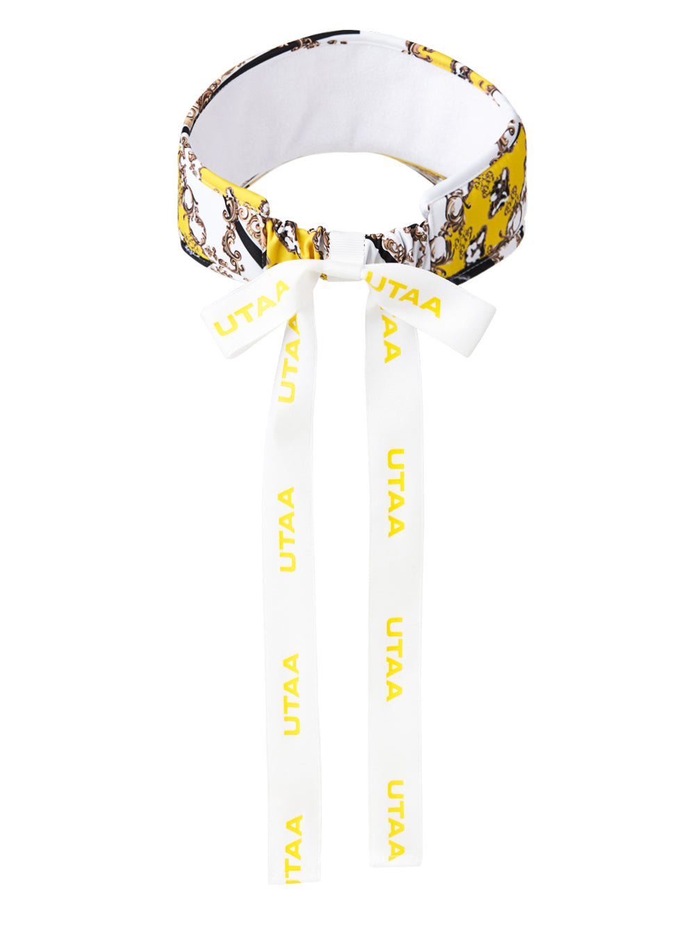 UTAA APEXチェーンバロックリボンサンバイザー イエロー : Women's