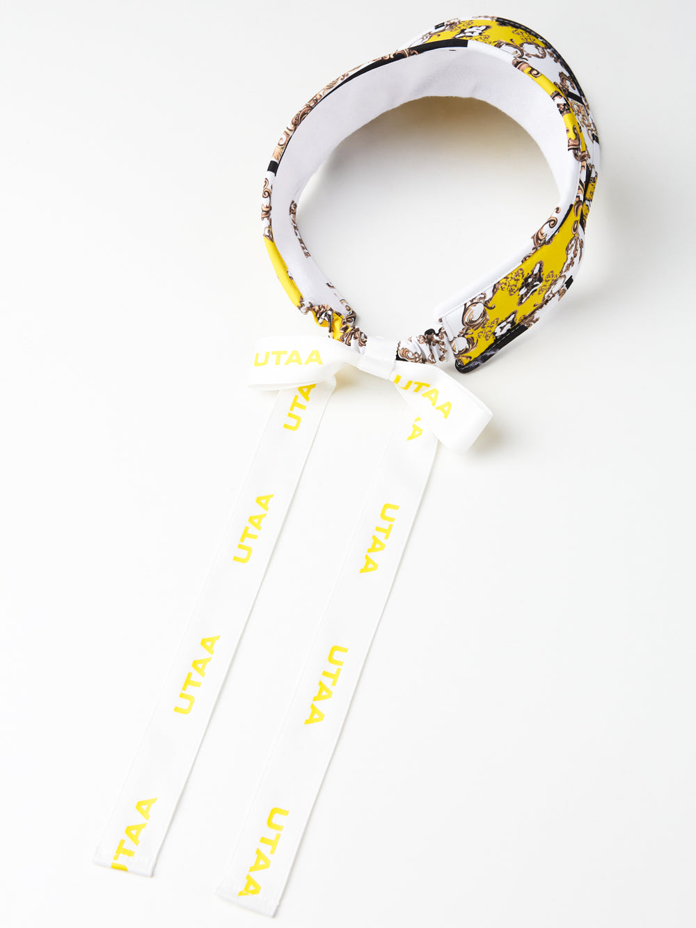 UTAA APEXチェーンバロックリボンサンバイザー イエロー : Women's