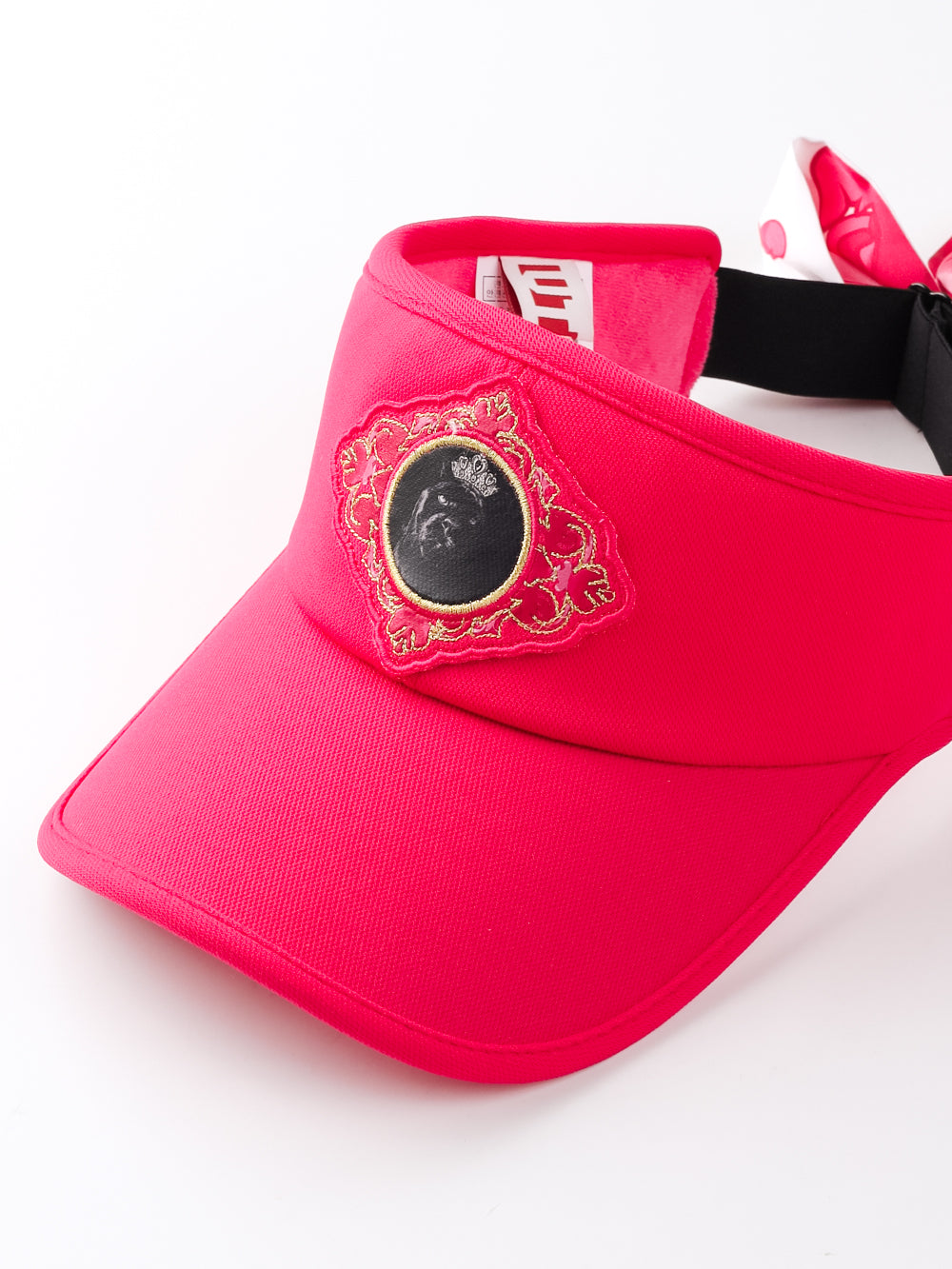 ユタ シークエンスバロックグラフィックエンパイヤリボンサンバイザー (女性用)