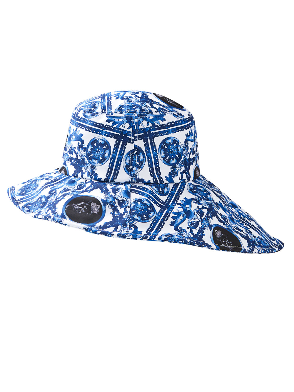 UTAA シークエンスバロックGraphicバケットハット ブルー : Women's