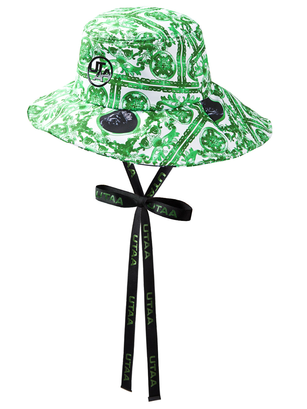 UTAA シークエンスバロックGraphicバケットハット グリーン : Women's