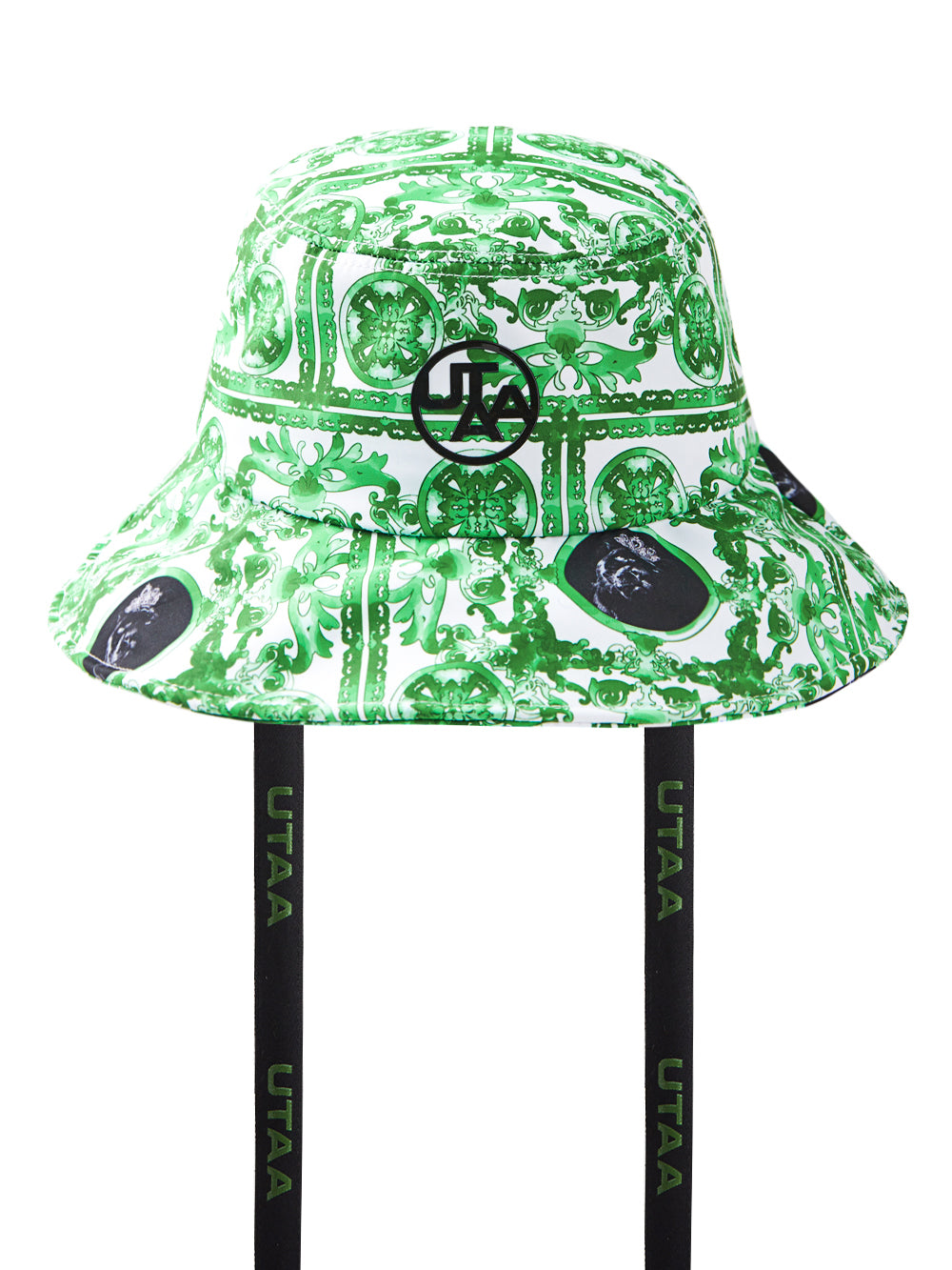 UTAA シークエンスバロックGraphicバケットハット グリーン : Women's