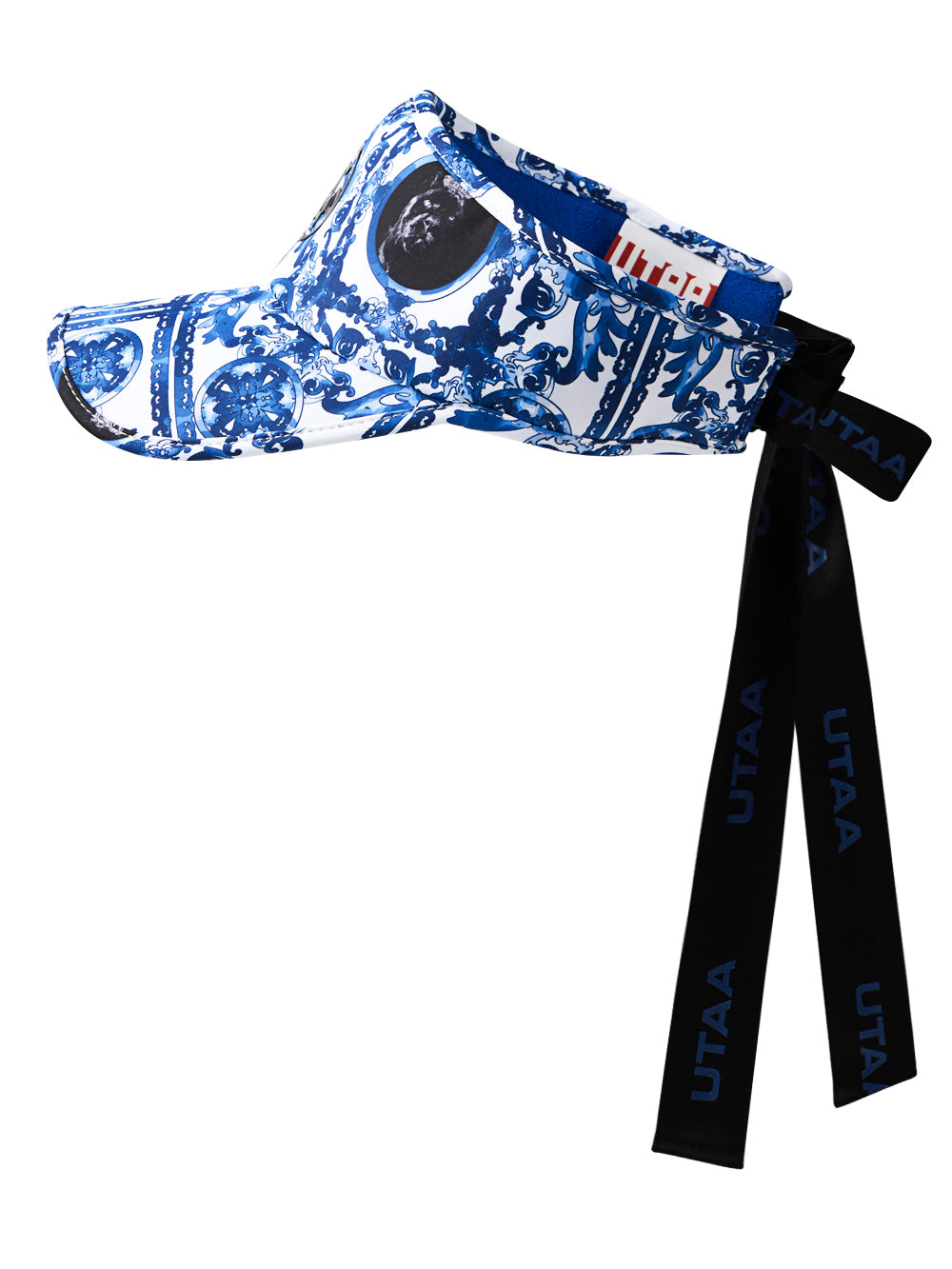 ユタ シークエンスバロックグラフィックタイサンバイザー (女性用)