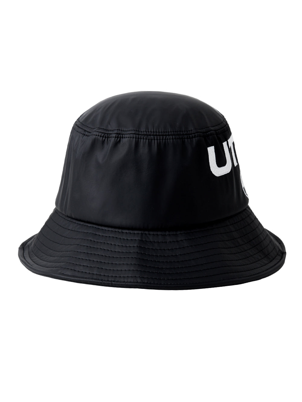 UTAA ベーシックフィットロゴバケットハット ブラック