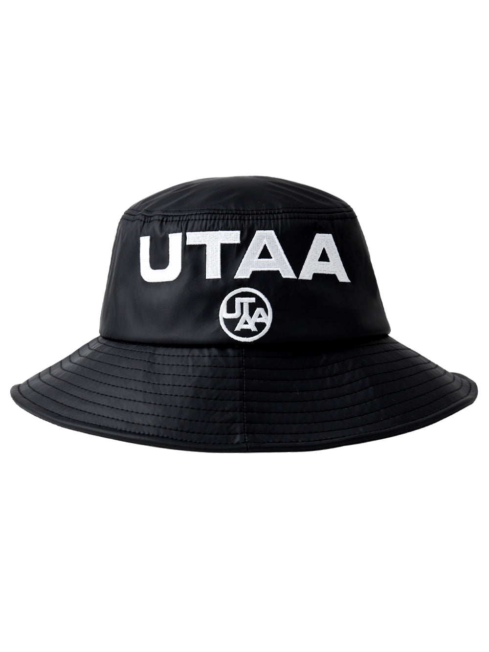 UTAA ベーシックフィットロゴバケットハット ブラック