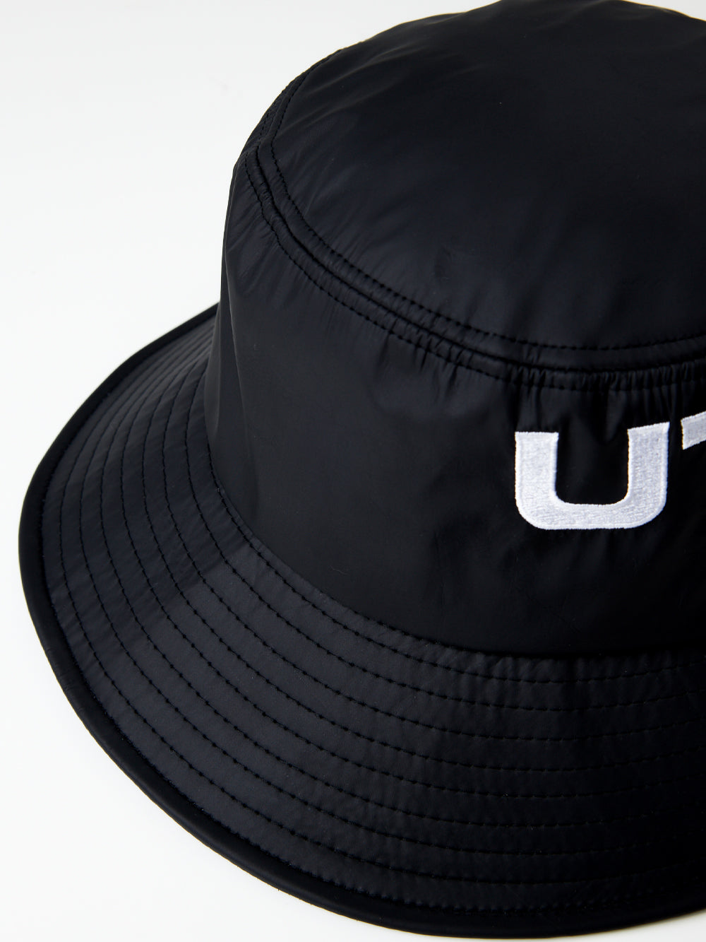 UTAA ベーシックフィットロゴバケットハット ブラック