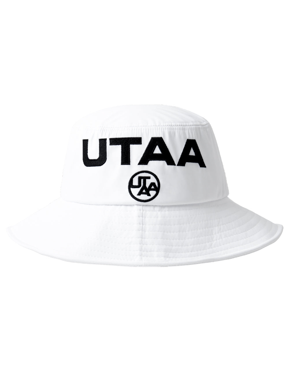 UTAA ベーシックフィットロゴバケットハット ホワイト
