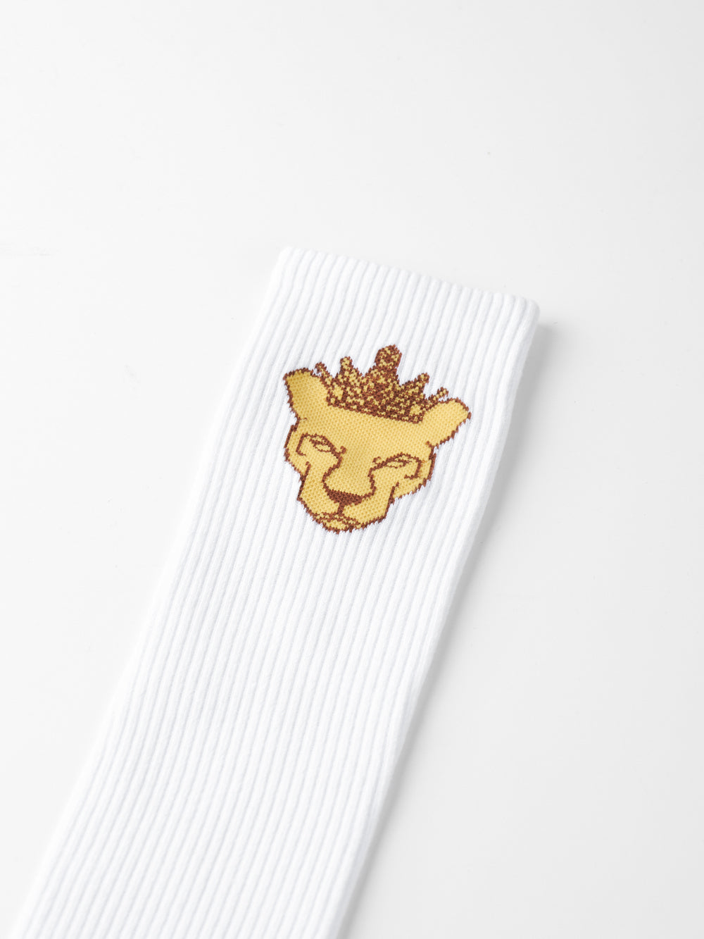 UTAA クラウンパンサーベーシックKneeソックス ホワイト : Women's