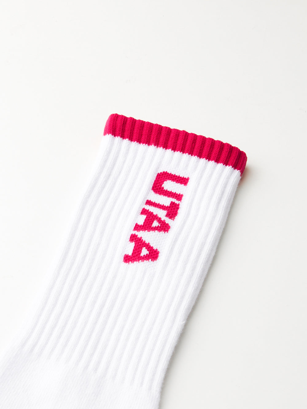 UTAA ロゴループStretchKneeソックス ホワイト : Women's