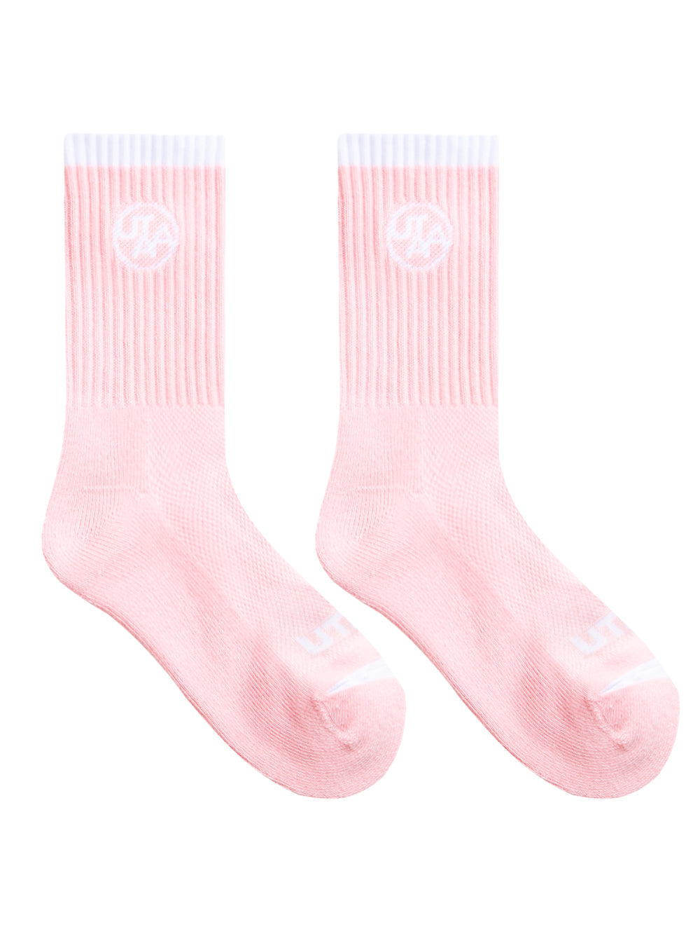 UTAA コンターベーシックソックス ライトピンク : Women's