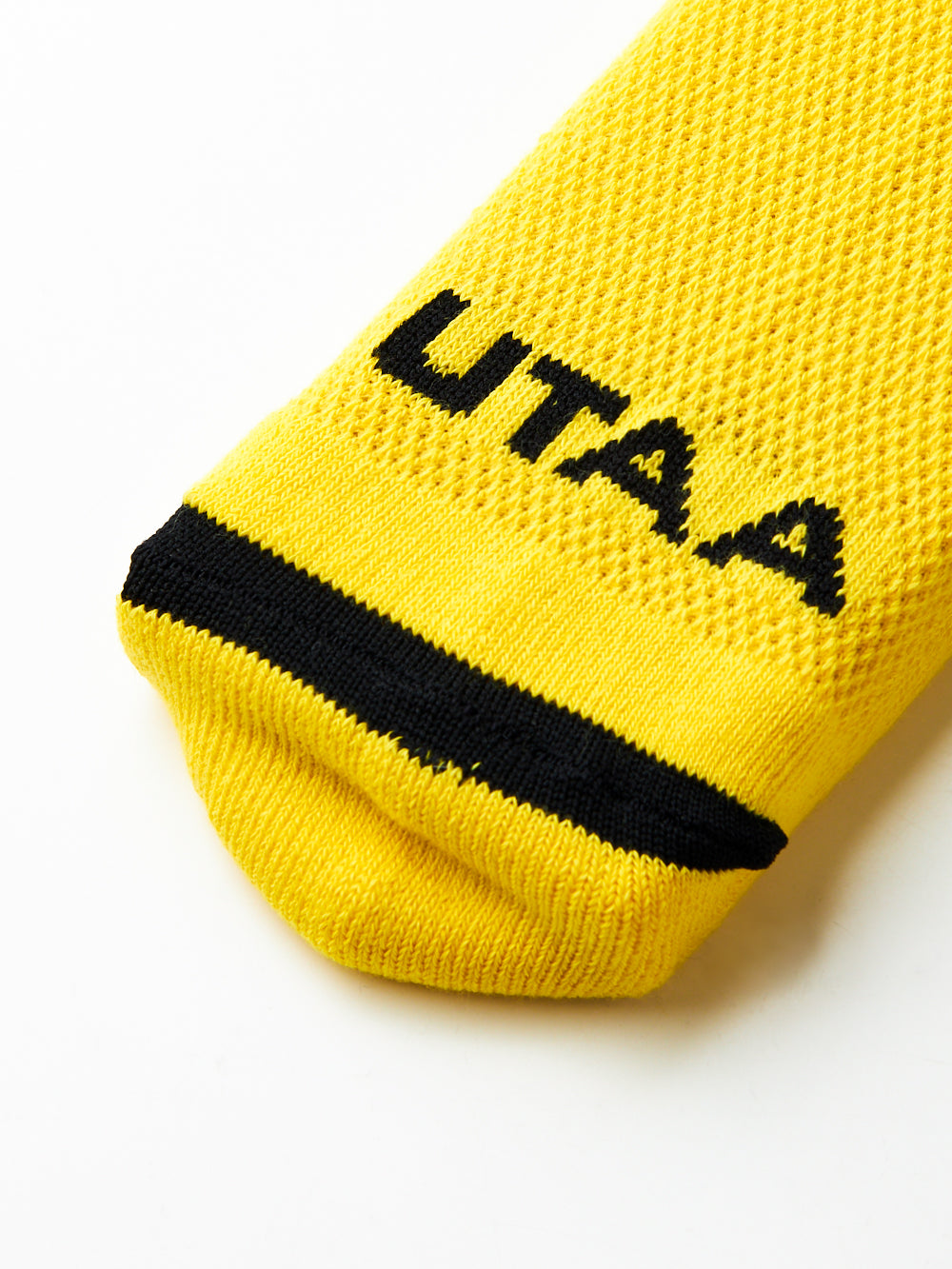 UTAA コンターベーシックソックス イエロー : Women's