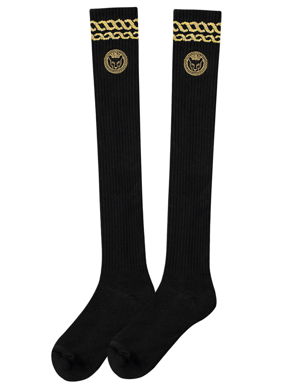 ユタ グロッシーエッジ パンサー ニーソックス : レディース