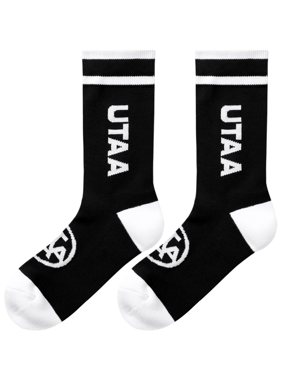 UTAA Headロゴループベーシックソックス : men's