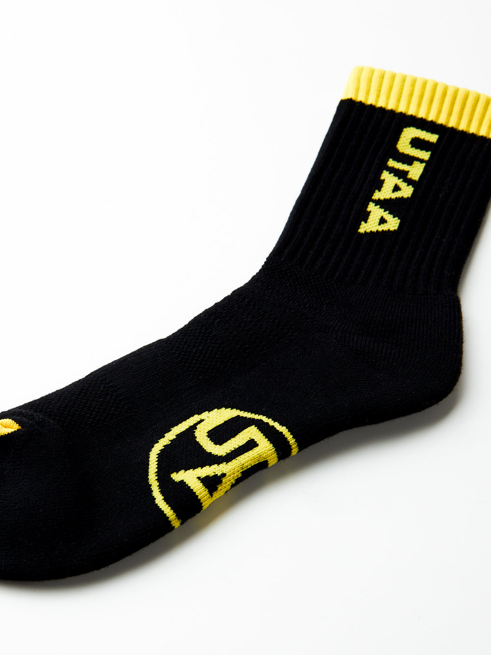 ユタ ロゴループストレッチベーシックソックス (男性用)