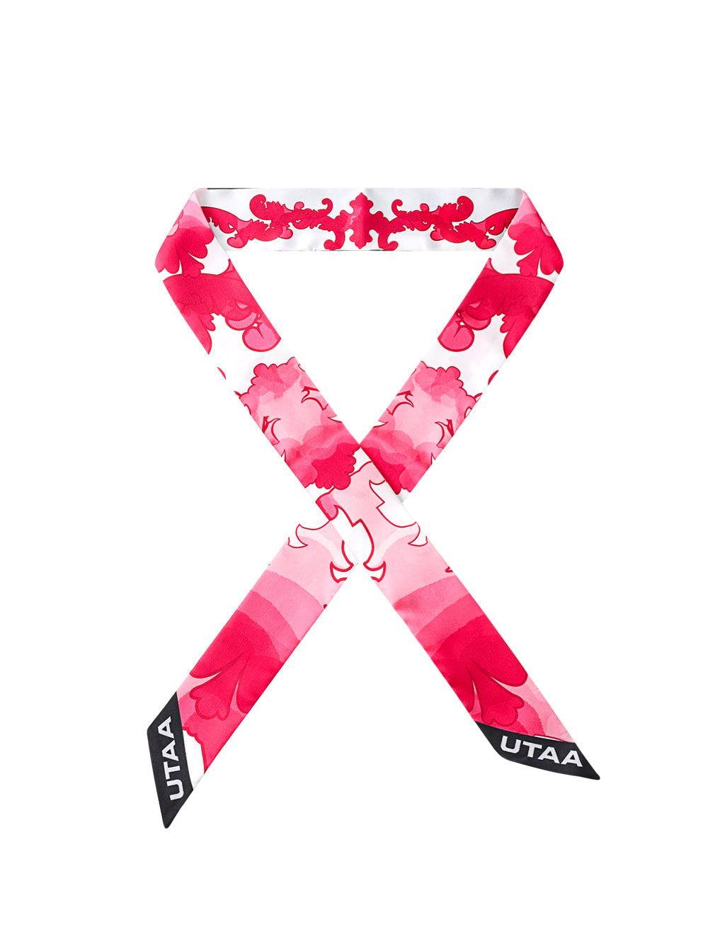 UTAA シークエンスバロックGraphicScarf ピンク : Women's