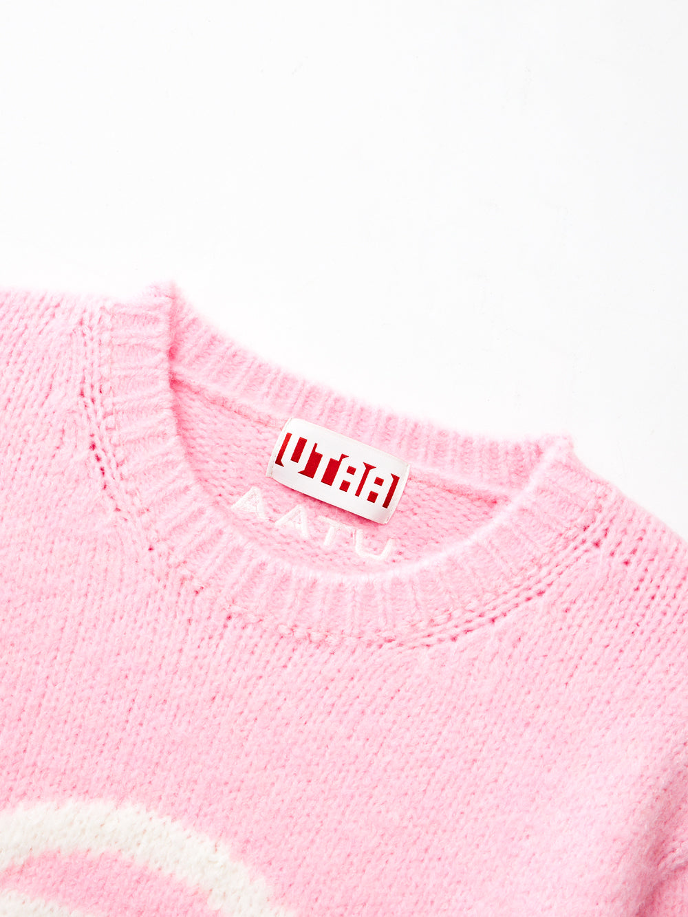 UTAA Neonカラーポップニットプルオーバー ライトピンク : Women's