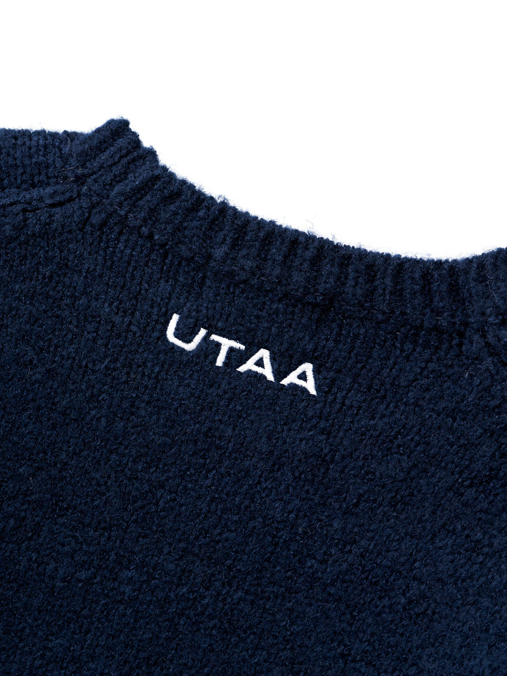 UTAA Neonカラーポップニットプルオーバー ネイビー : Women's