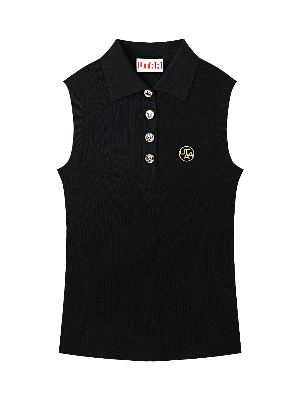 UTAA ドュカットゴールドシンボルニートスリーブネス : Women's