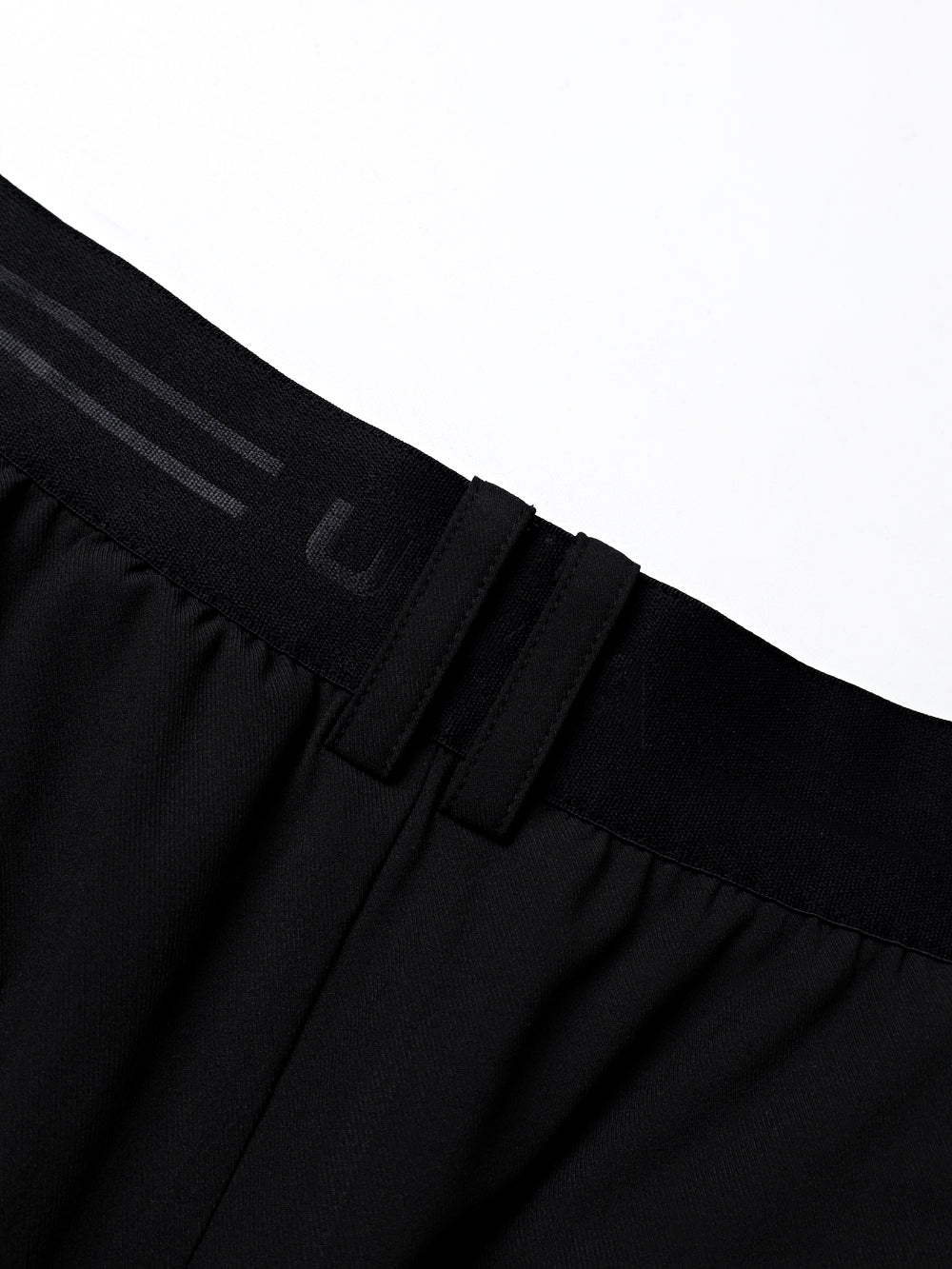 UTAA アイディールハーフプリーツスカートパンツ ブラック
