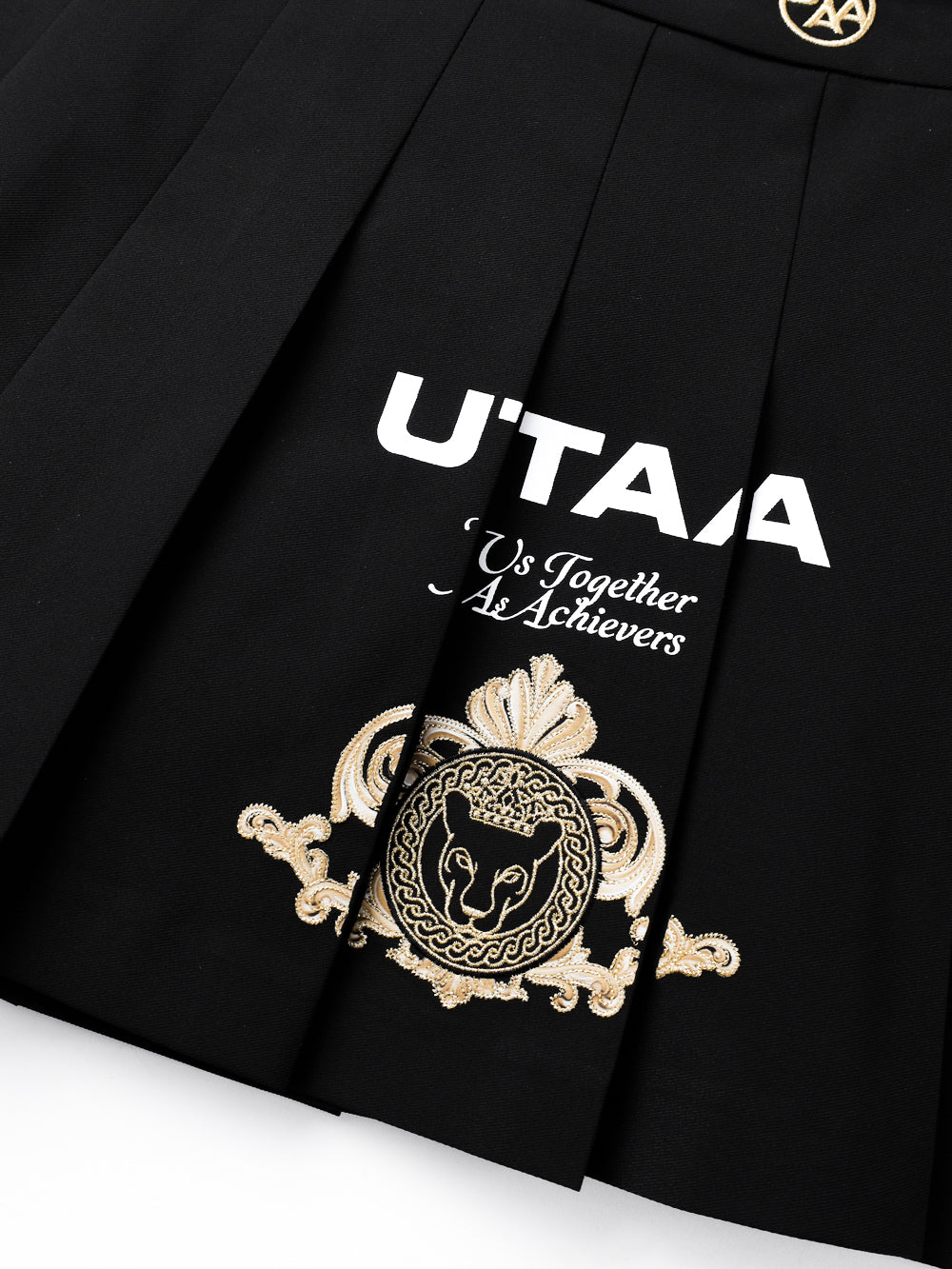 UTAA ゴールデンクラウンリングパンサーエンジェルプリーツスカート