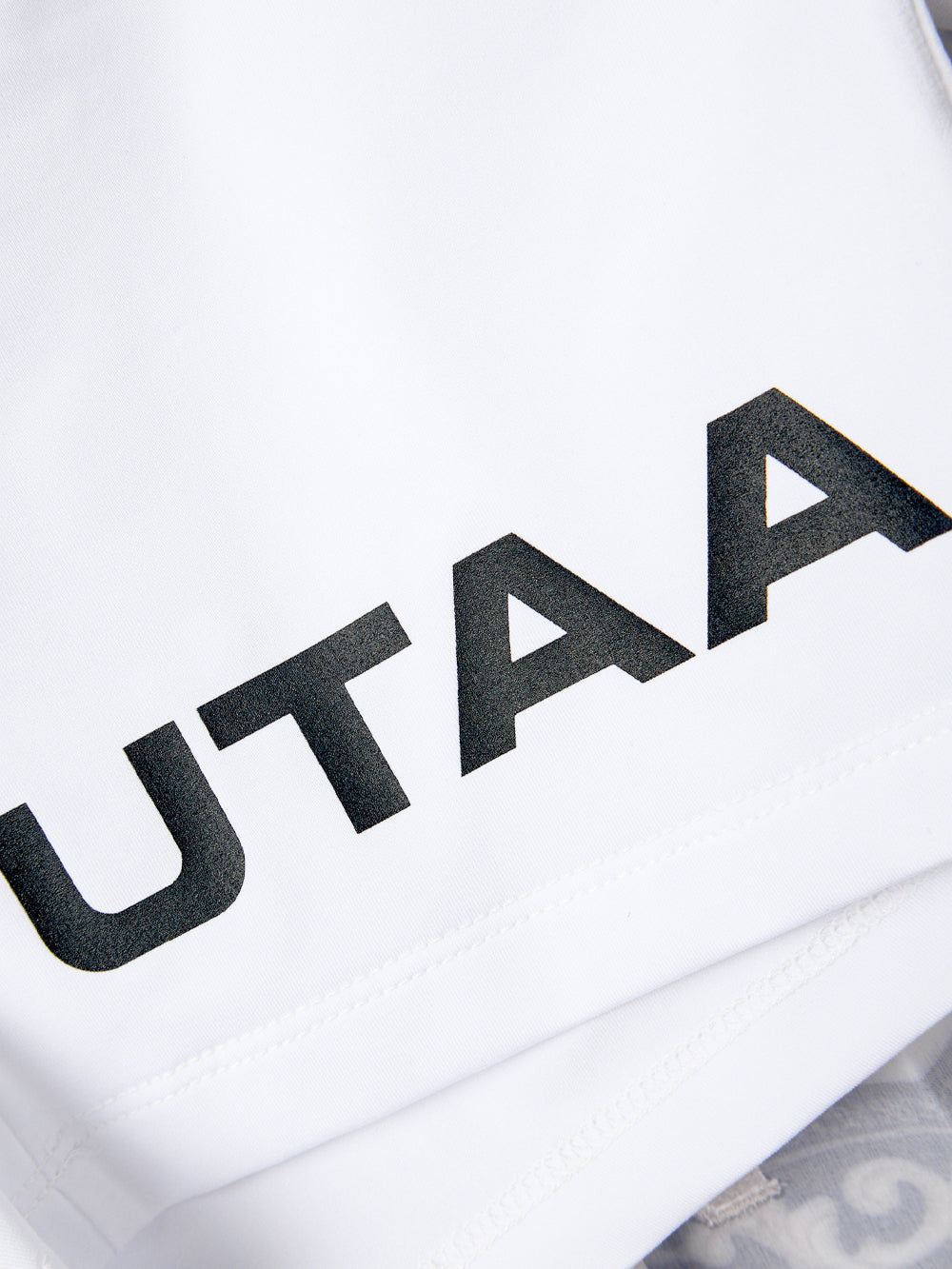 ユタ カラーパールバロックプリーツスカート