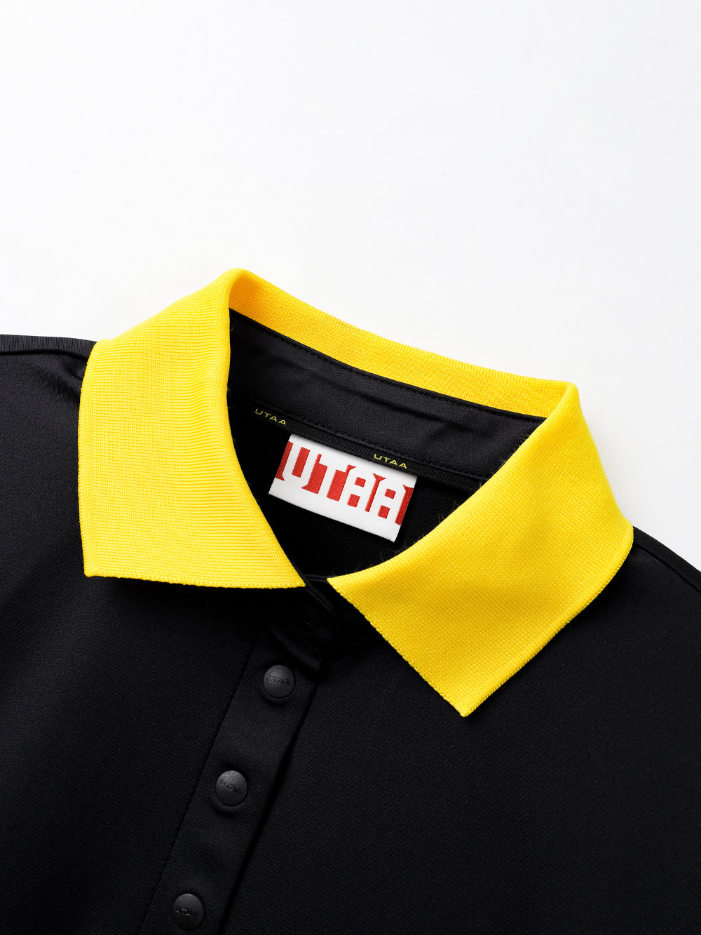 UTAA ヘリックストリングPKシャツ ブラック : Women's