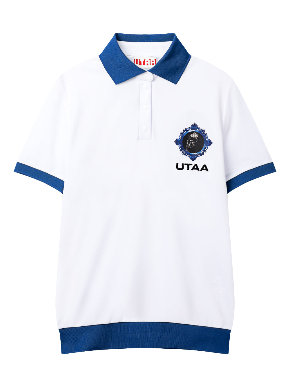 UTAA シークエンスバロックグラフィックPKシャツ : Women's