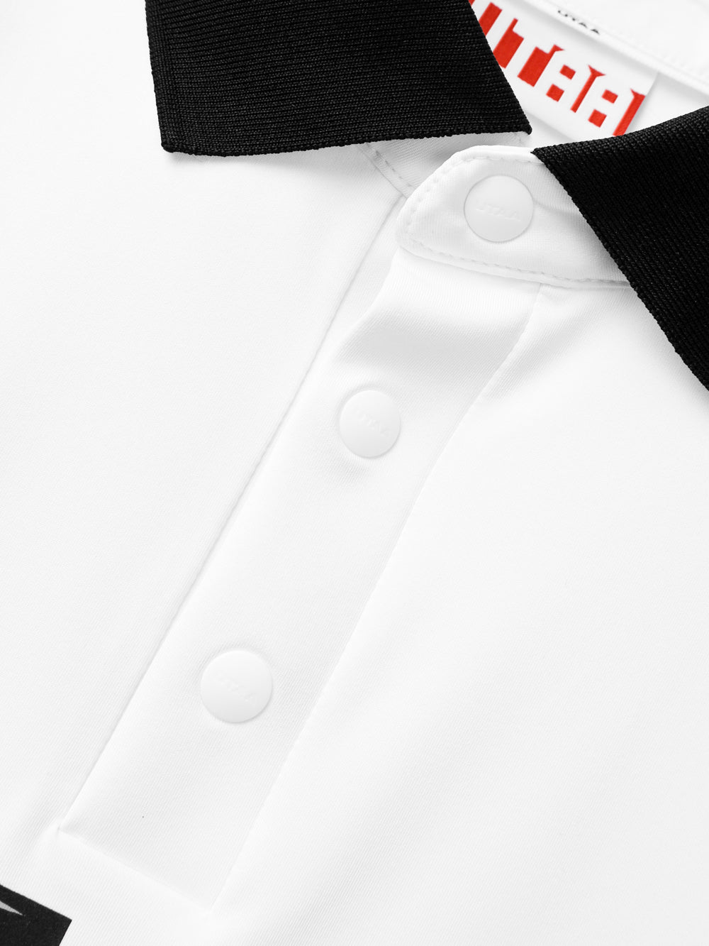UTAA ヘリックストリングPKシャツ ホワイト : Men's