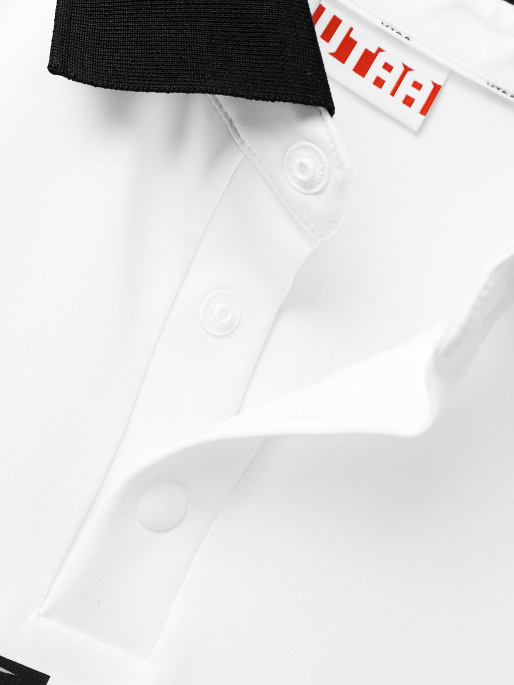 UTAA ヘリックストリングPKシャツ ホワイト : Men's