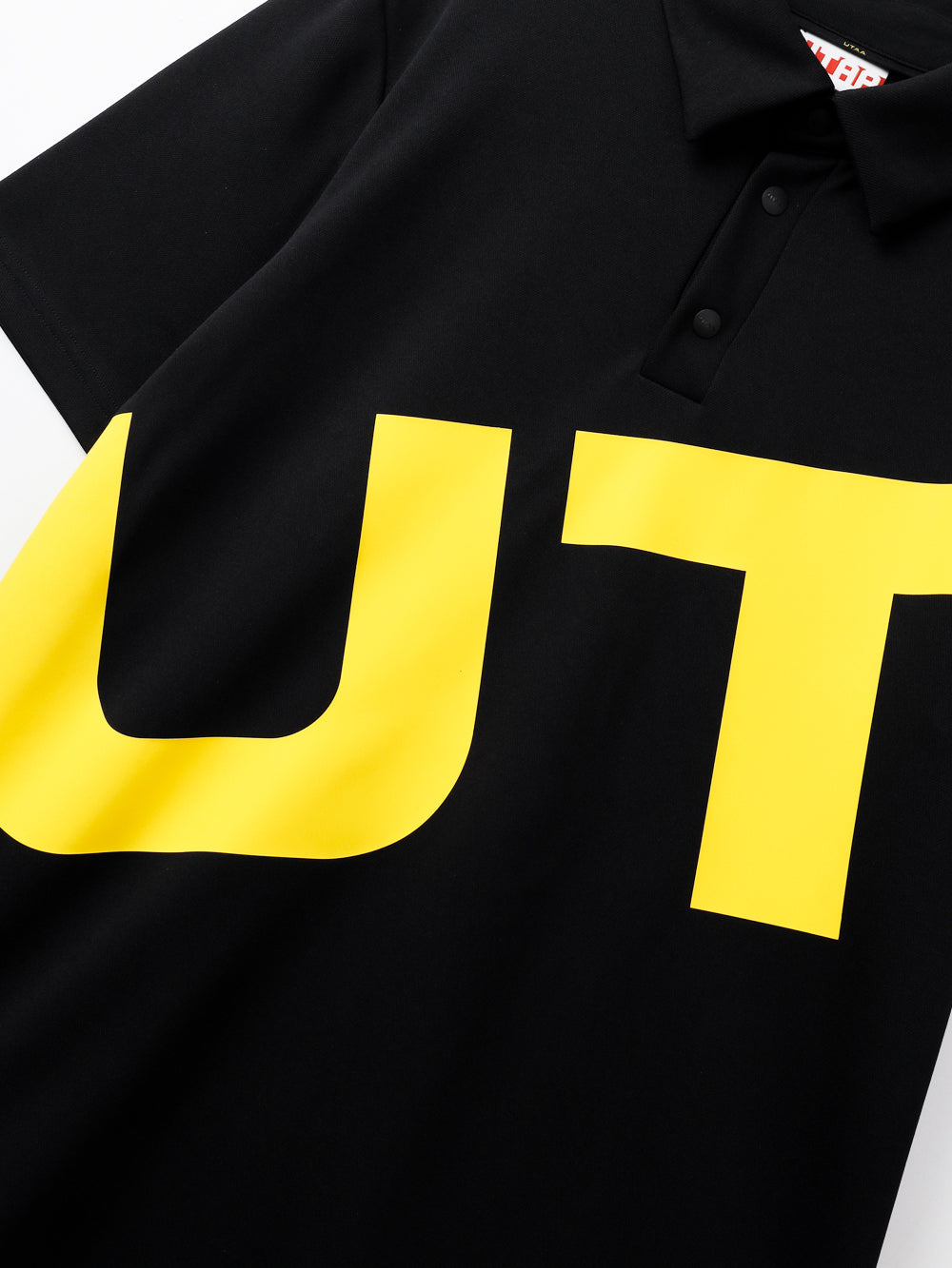 UTAA モントバルぐロゴPKシャツ ブラック : Men's