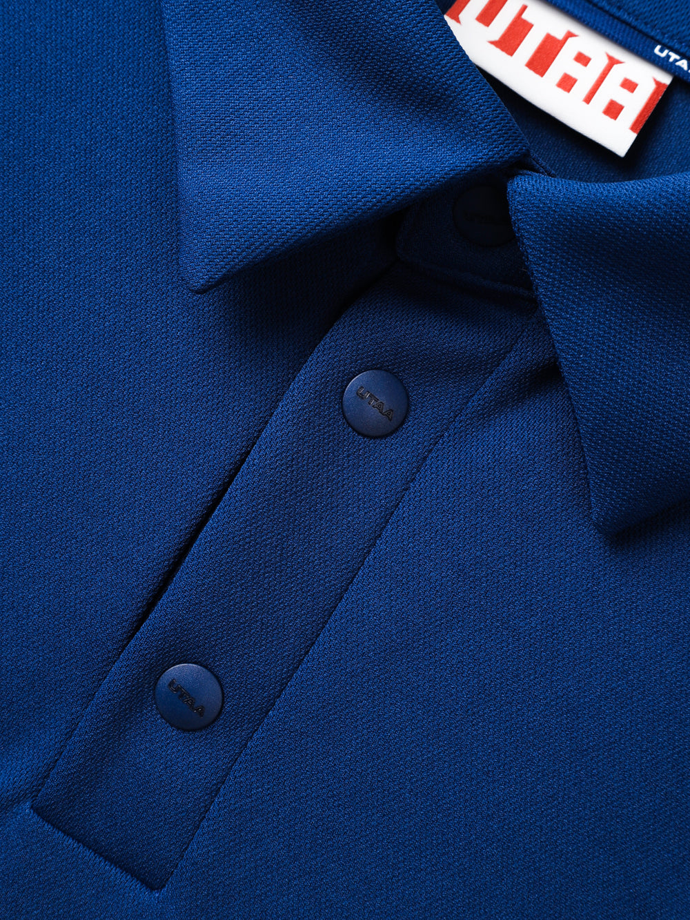 UTAA モントバルぐロゴPKシャツ ブルー : Men's