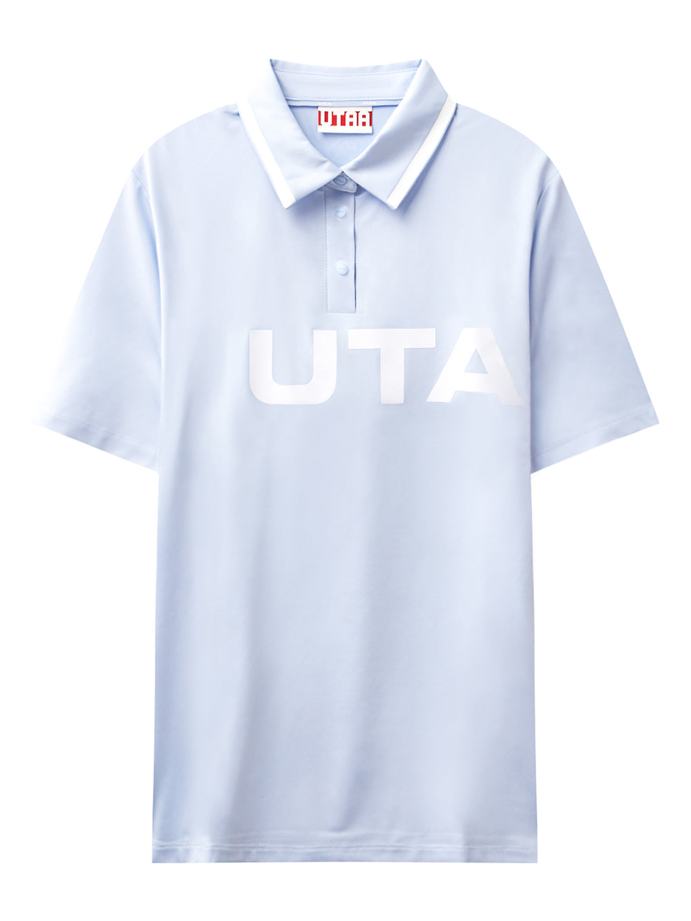 UTAA デイブレイクラインPKシャツ スカイブルー : Men's