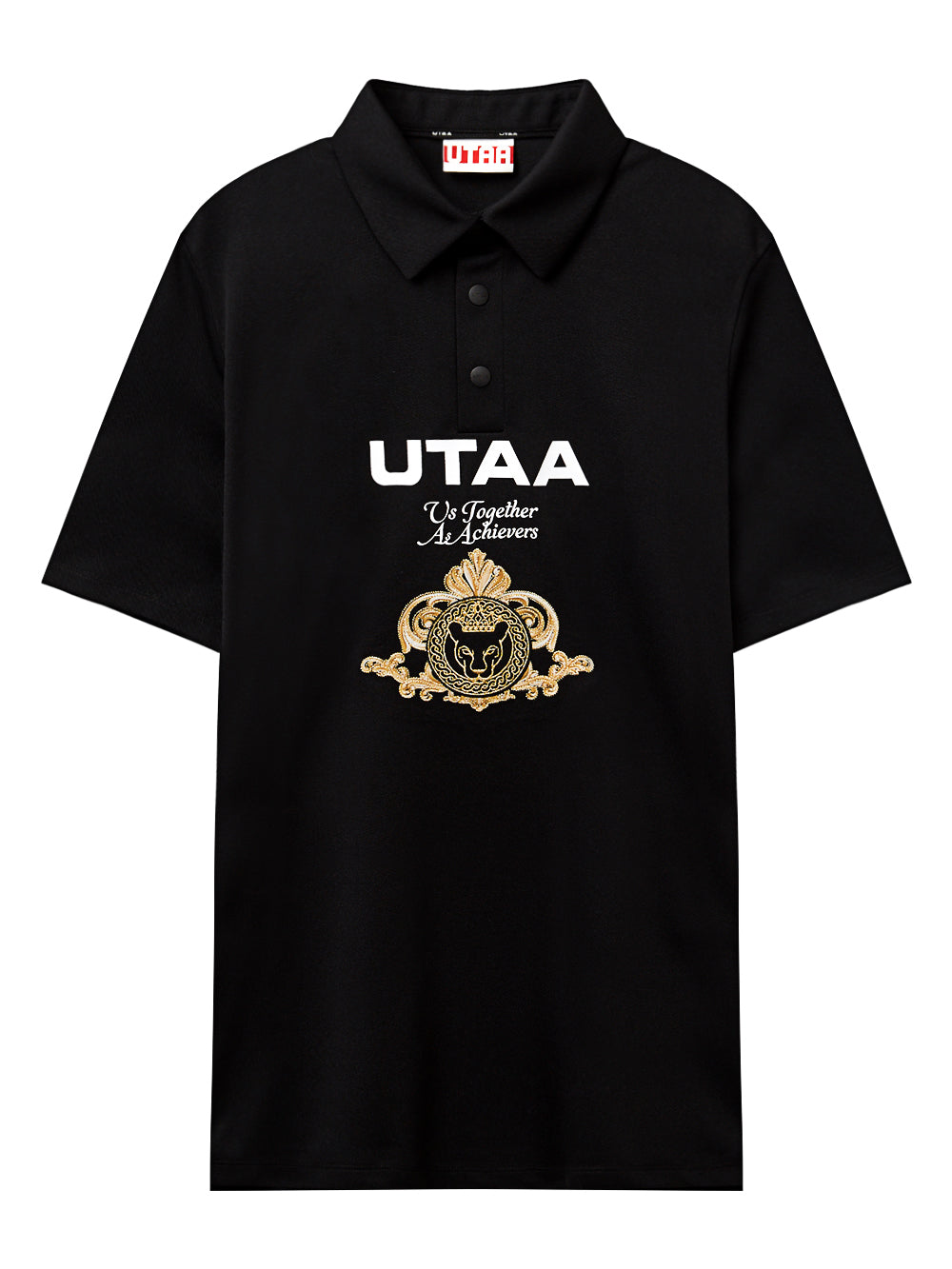 UTAA ゴールデンクラウンリングパンサーステイトPKシャツ : men's