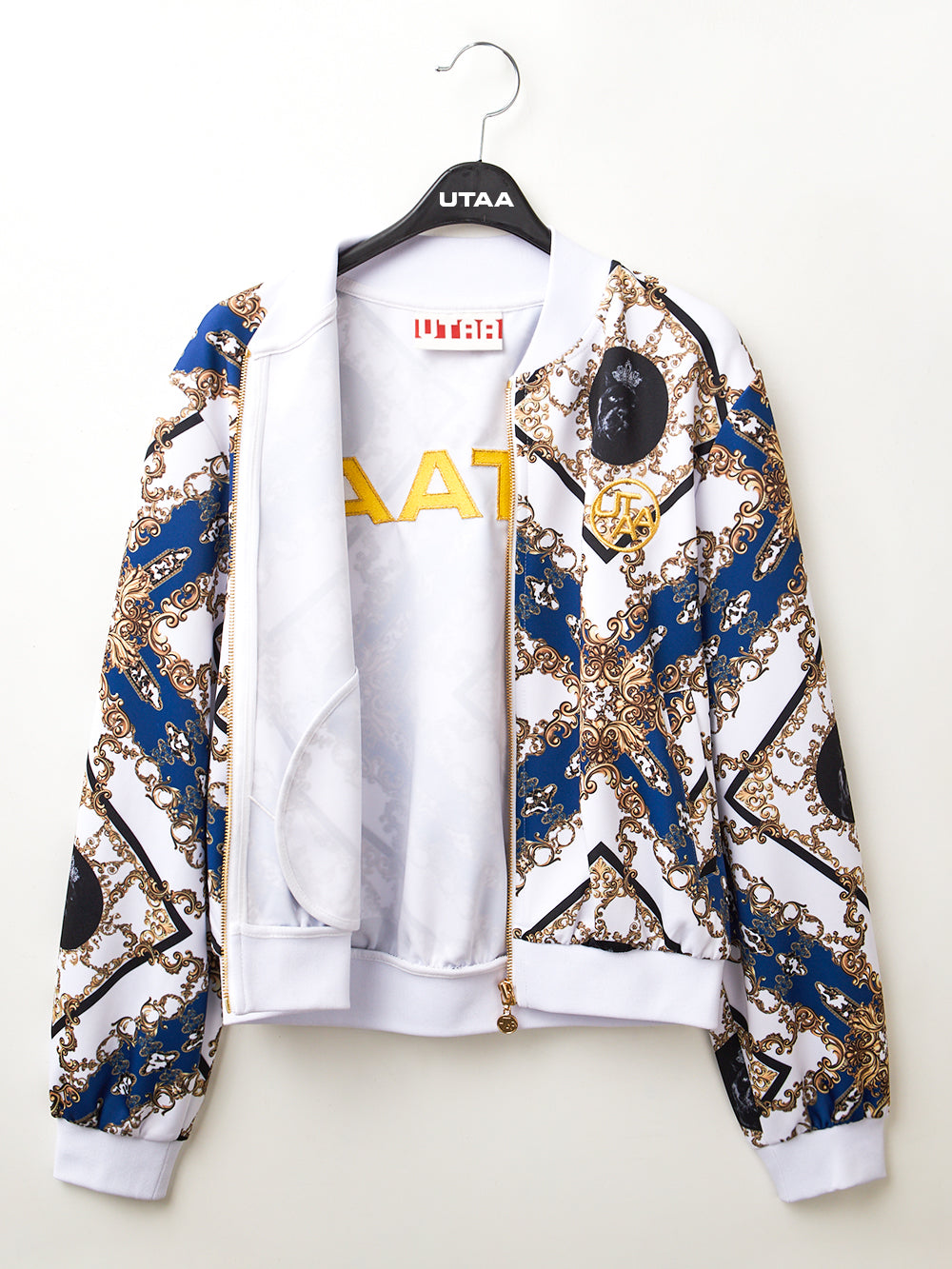 UTAA APEXチェーンバロックブルゾンジャンパー (女性用) ブルー