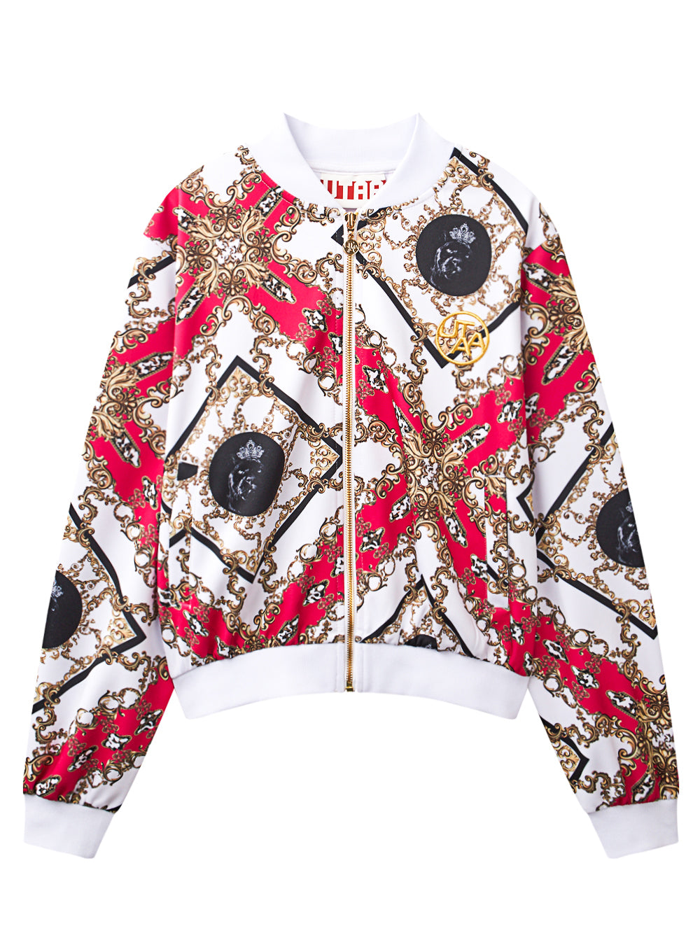 UTAA APEXチェーンバロックブルゾンジャンパー ピンク : Women's ブルー