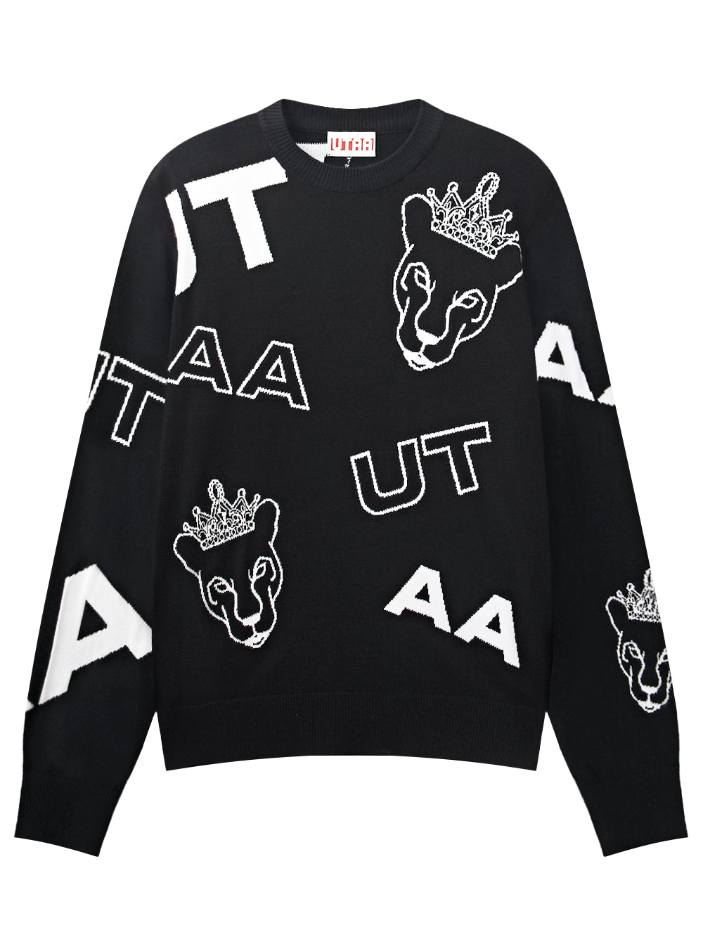 UTAA パンサーロゴミックスSplashニットプルオーバー : men's