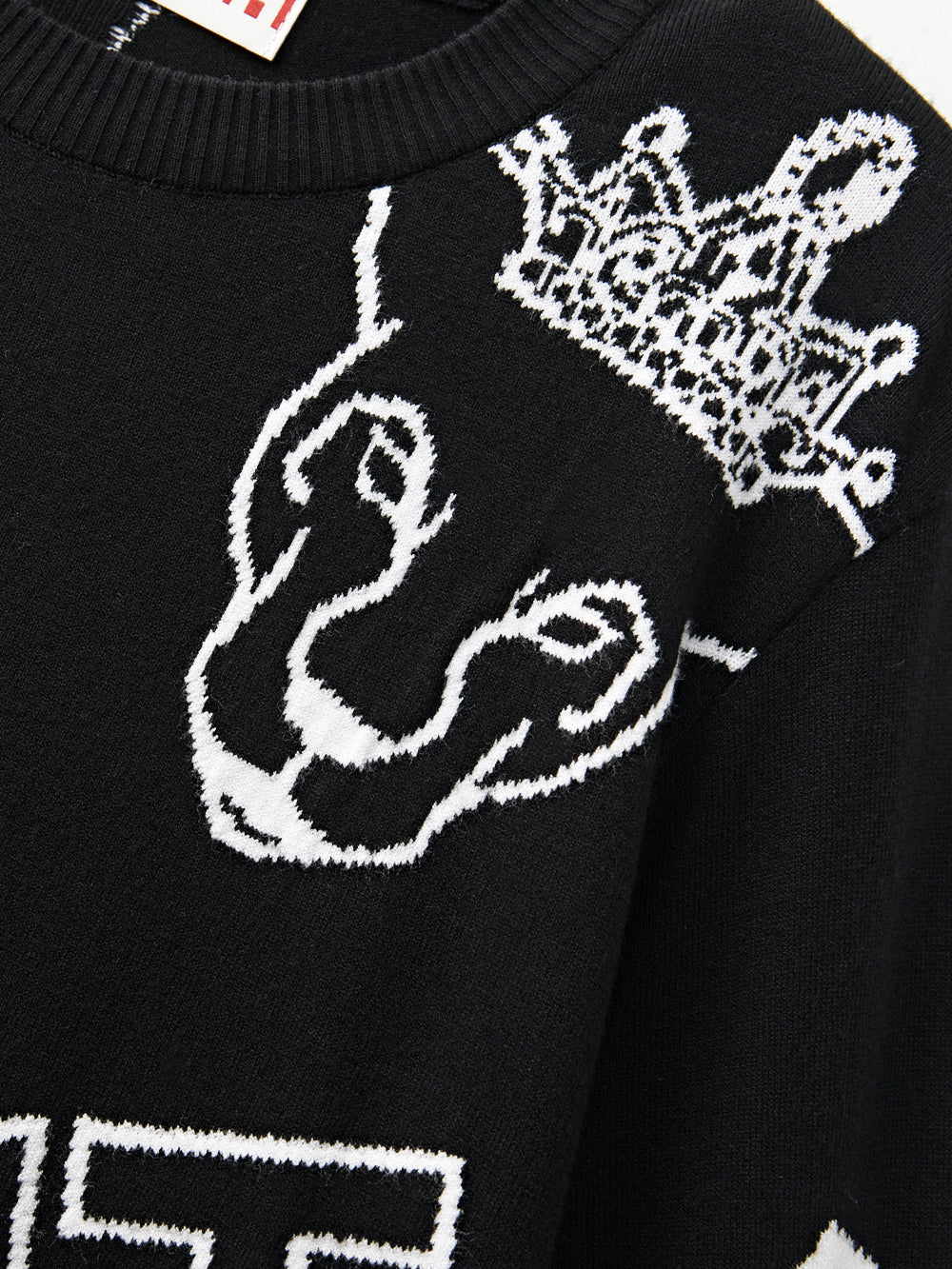 UTAA パンサーロゴミックスSplashニットプルオーバー : men's