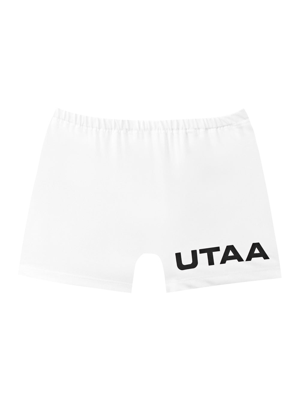 UTAA LetteringTapeポケットプリーツスカート ホワイト : Women's