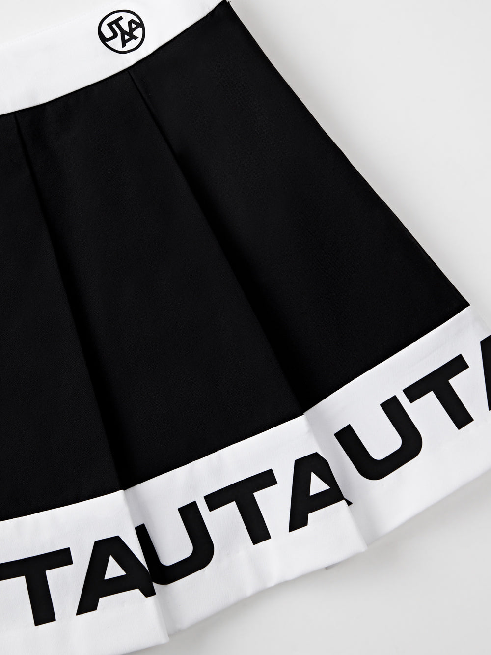 UTAA MonoralBindingプリーツスカート ブラック : Women's