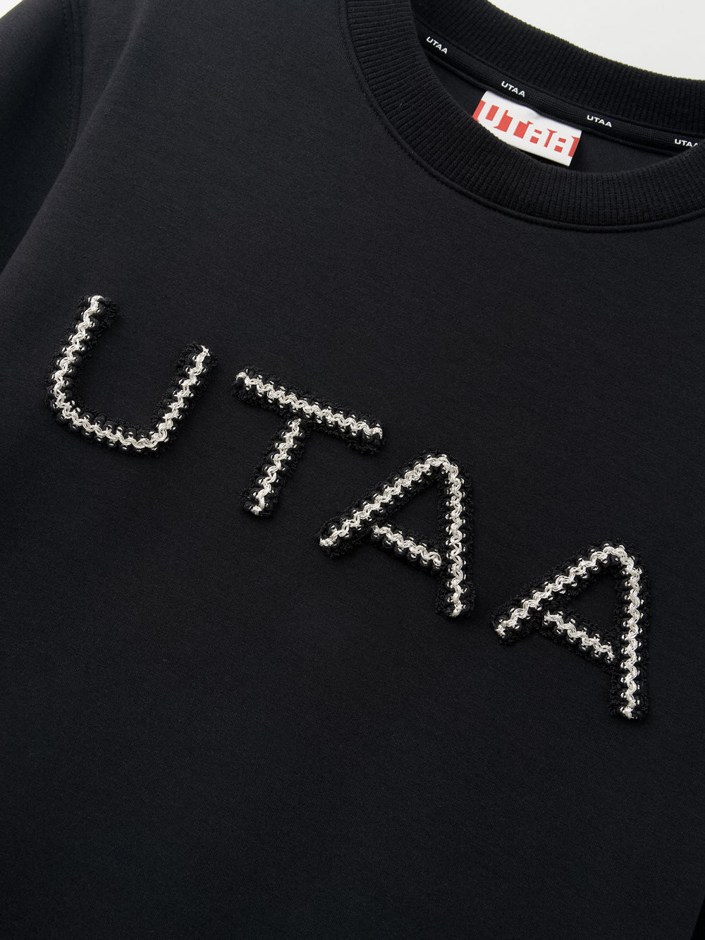 UTAA TasselレースロゴMTM ブラック : Women's