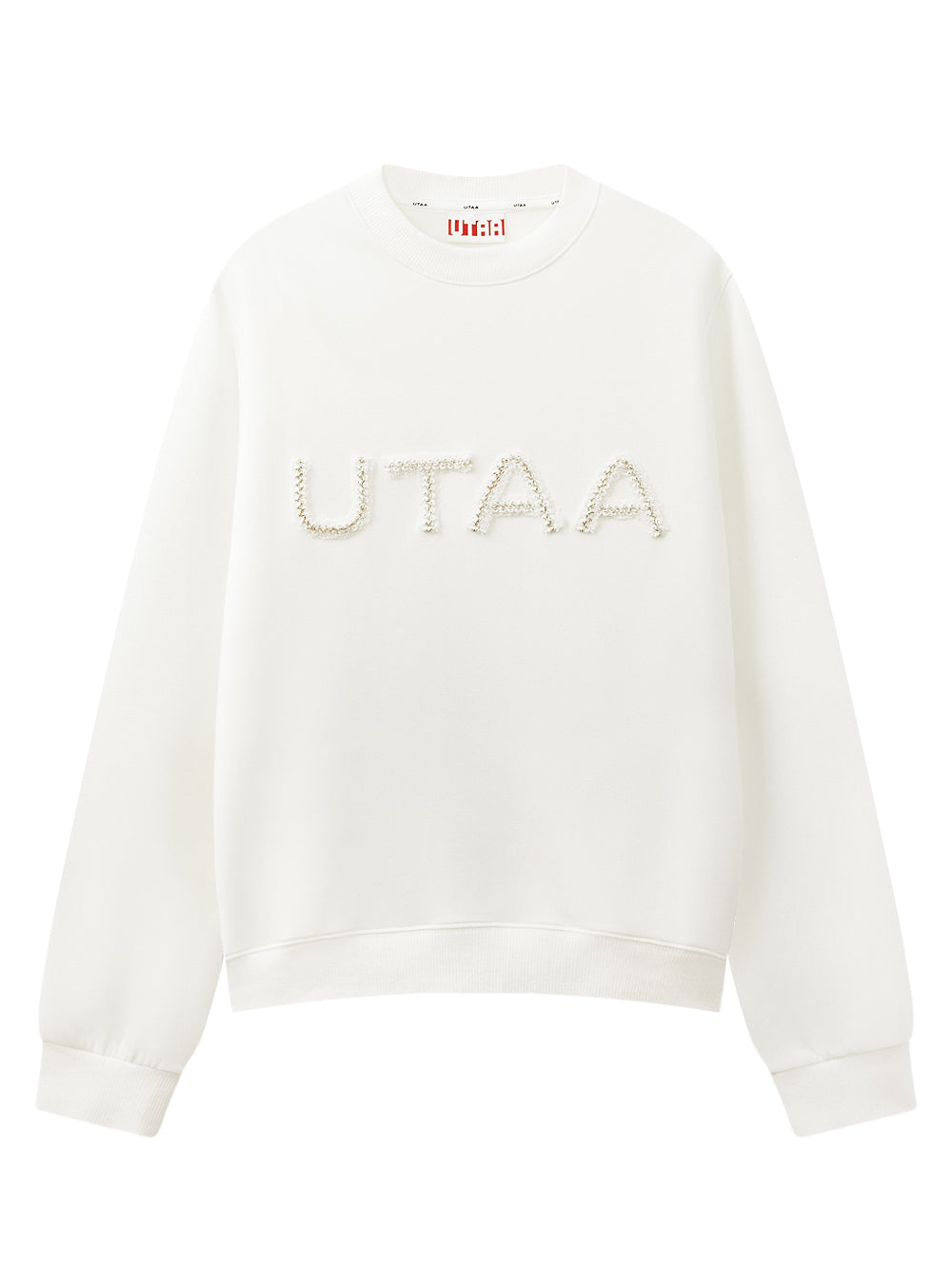 UTAA TasselレースロゴMTM ホワイト : Women's