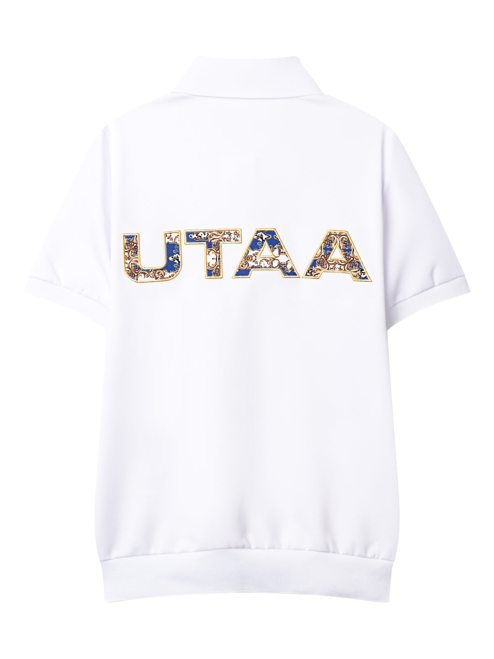 UTAA APEX チェーンバロックフロンティアタイPKシャツ ブルー : Women's