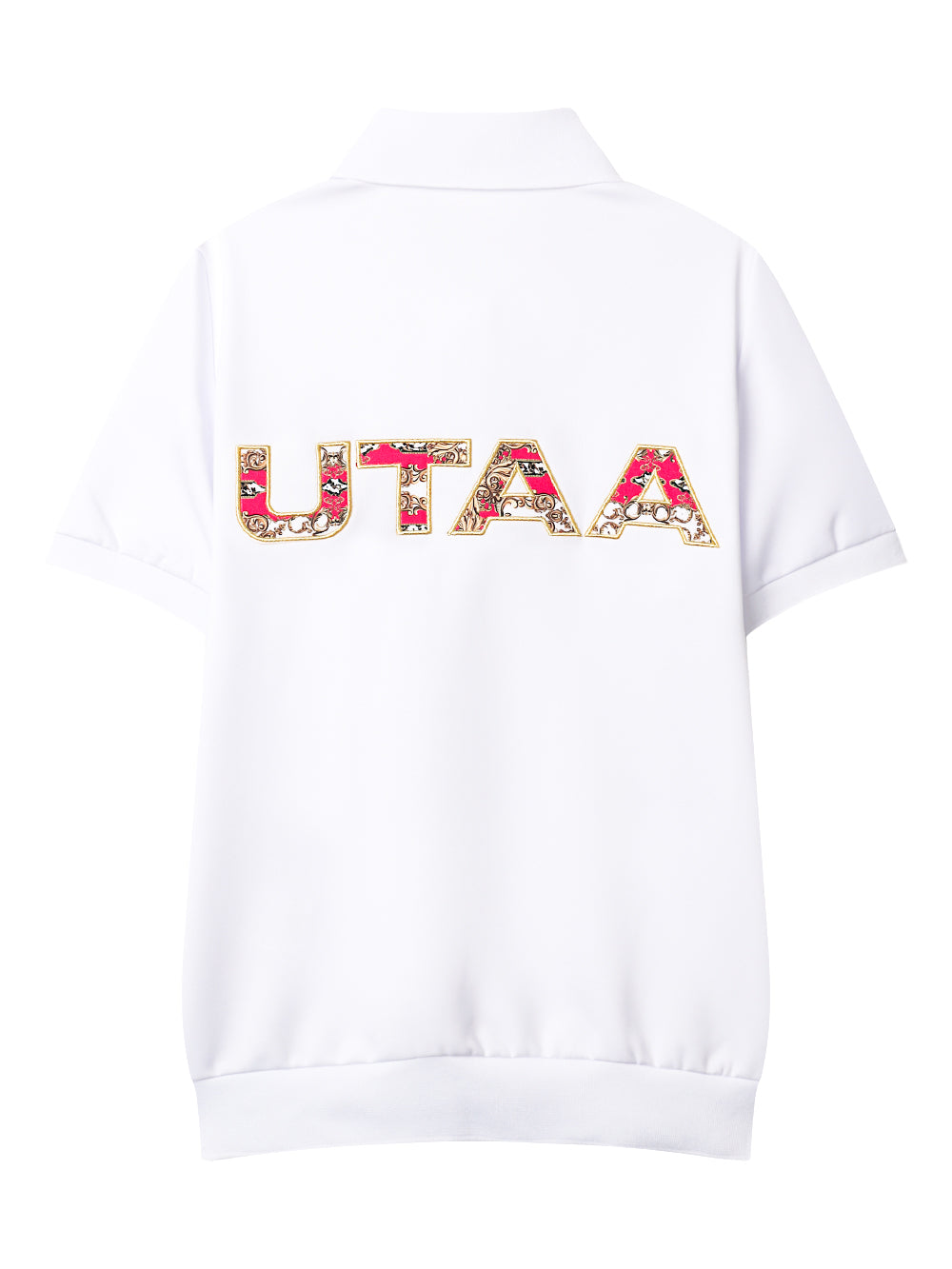 UTAA APEX チェーンバロックフロンティアタイPKシャツ ピンク : Women's