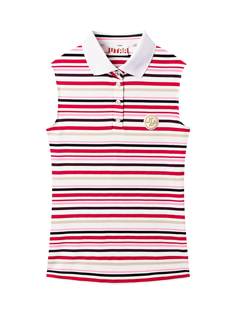UTAA CrayonカラーストライプPKスリーブレス : Women's