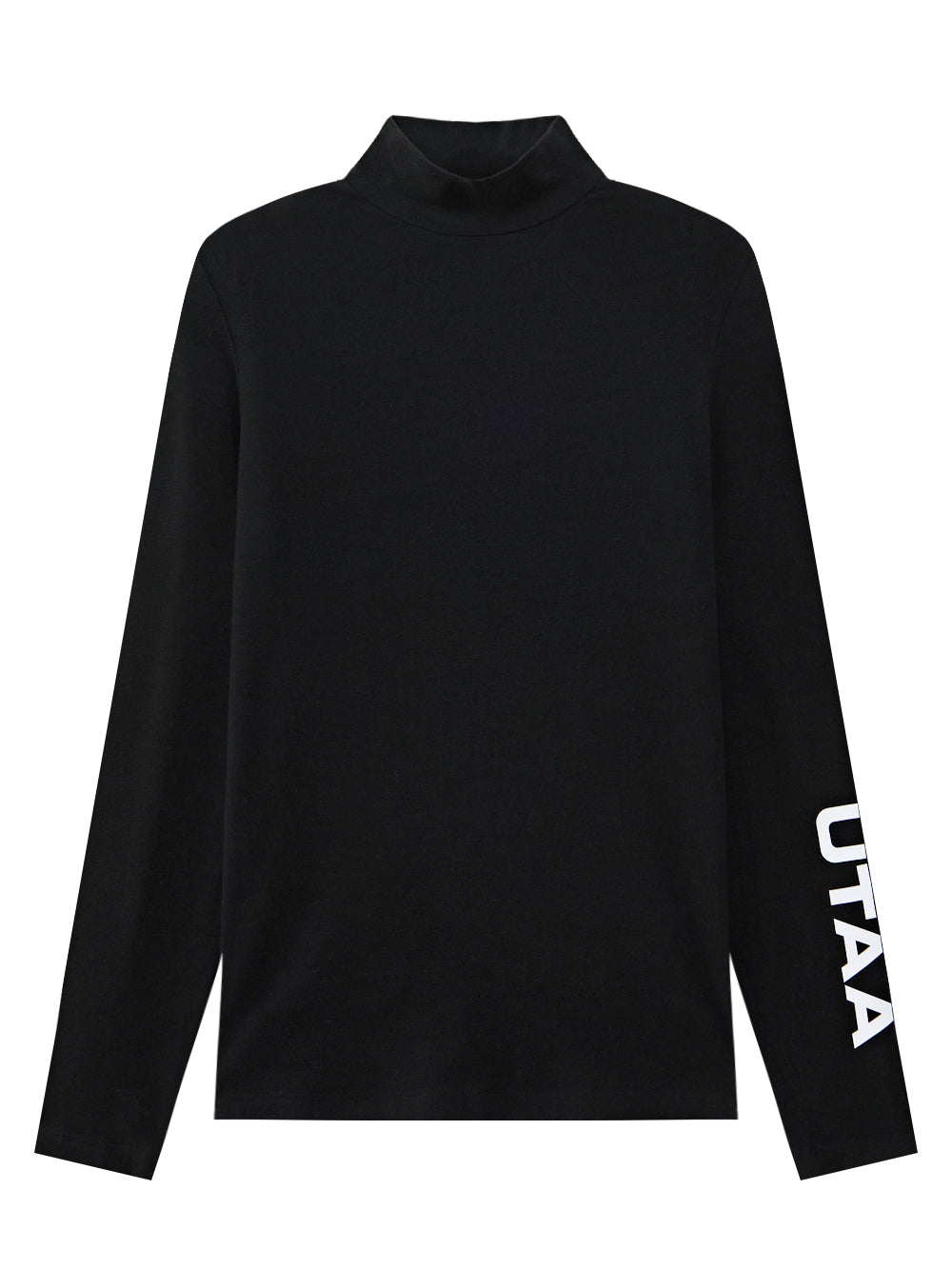 UTAA スライドバルクロゴタートルネックスリーブ : men's