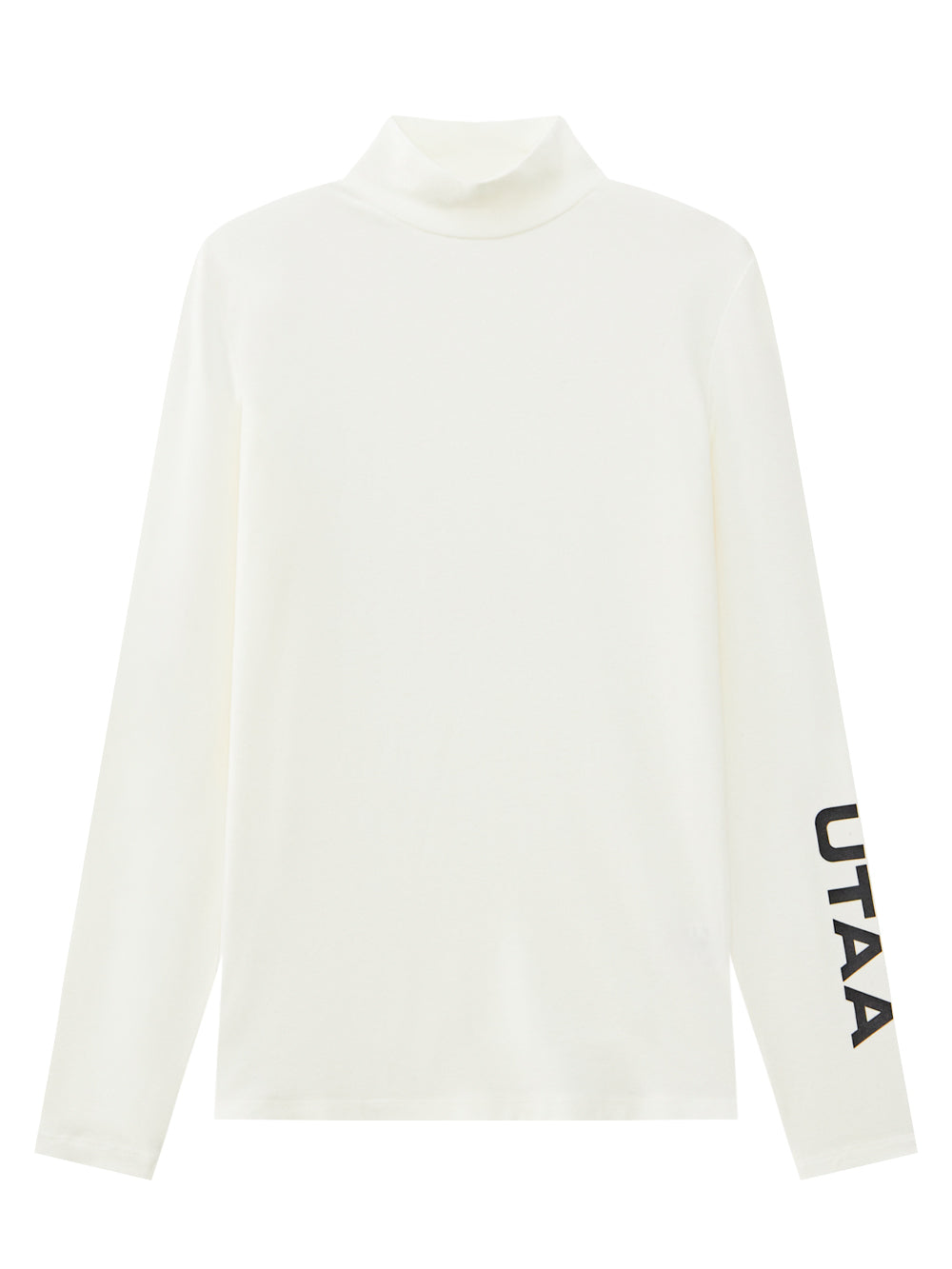 UTAA スライドバルクロゴタートルネックスリーブ : men's