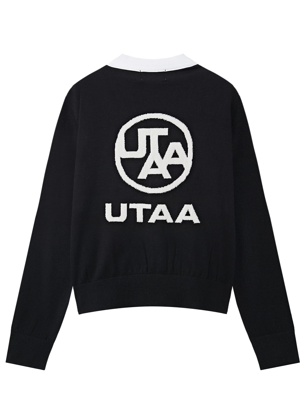 UTAA モノビッグエンブレムニートカーディガン : Women's
