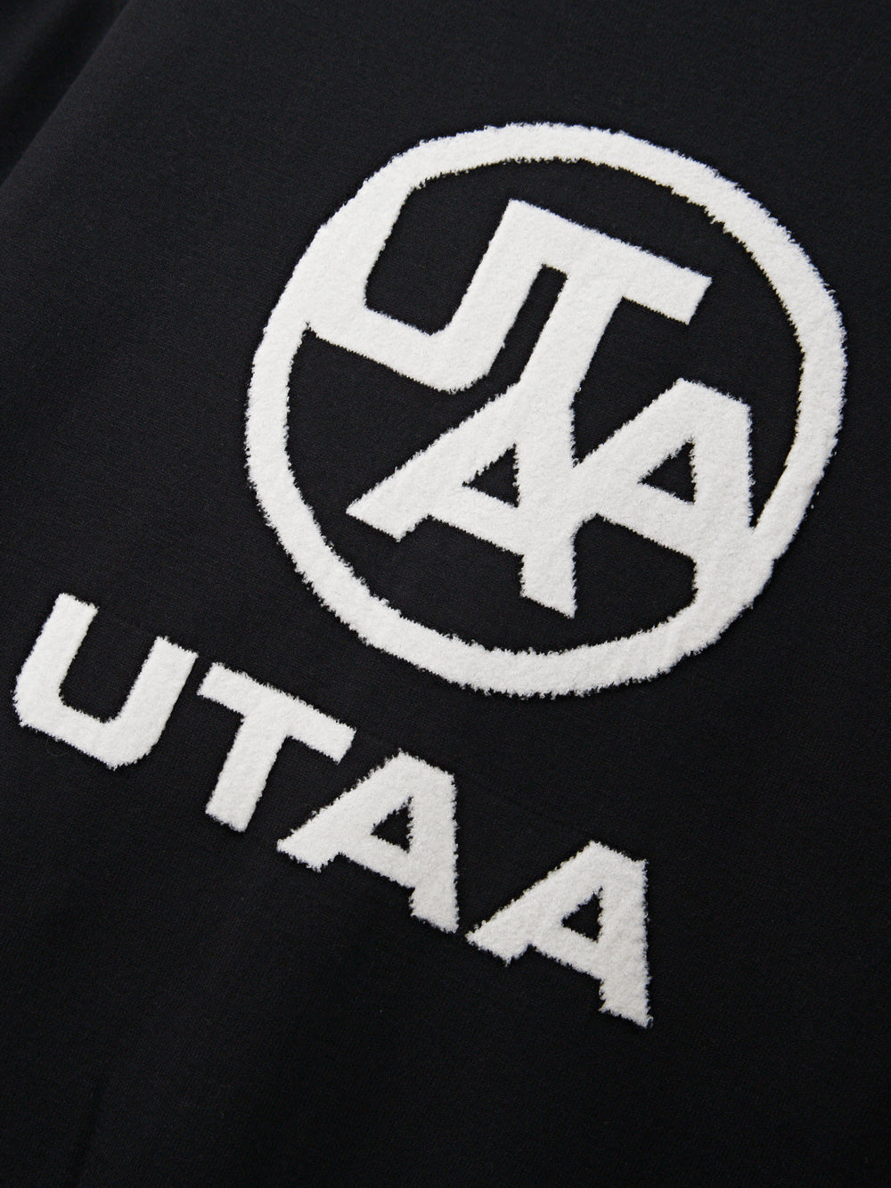 UTAA モノビッグエンブレムニットカーディガン ブラック : Women's